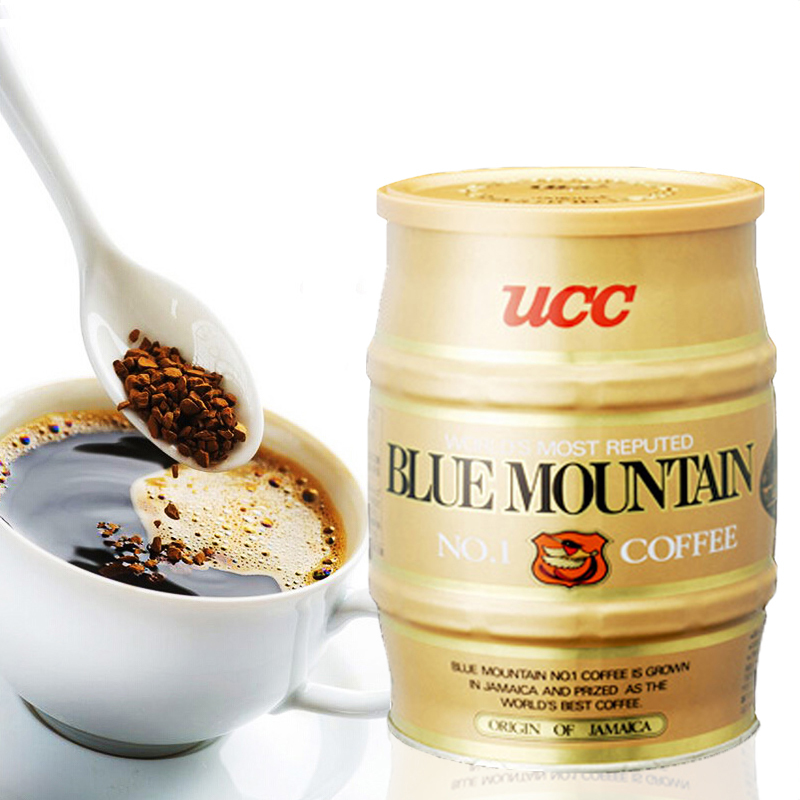 悠诗诗(UCC)蓝山一号 咖啡豆 罐装 450g
