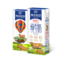 银桥乳业 原点牧场娟珊牛纯牛奶成人早餐奶240ml*10盒