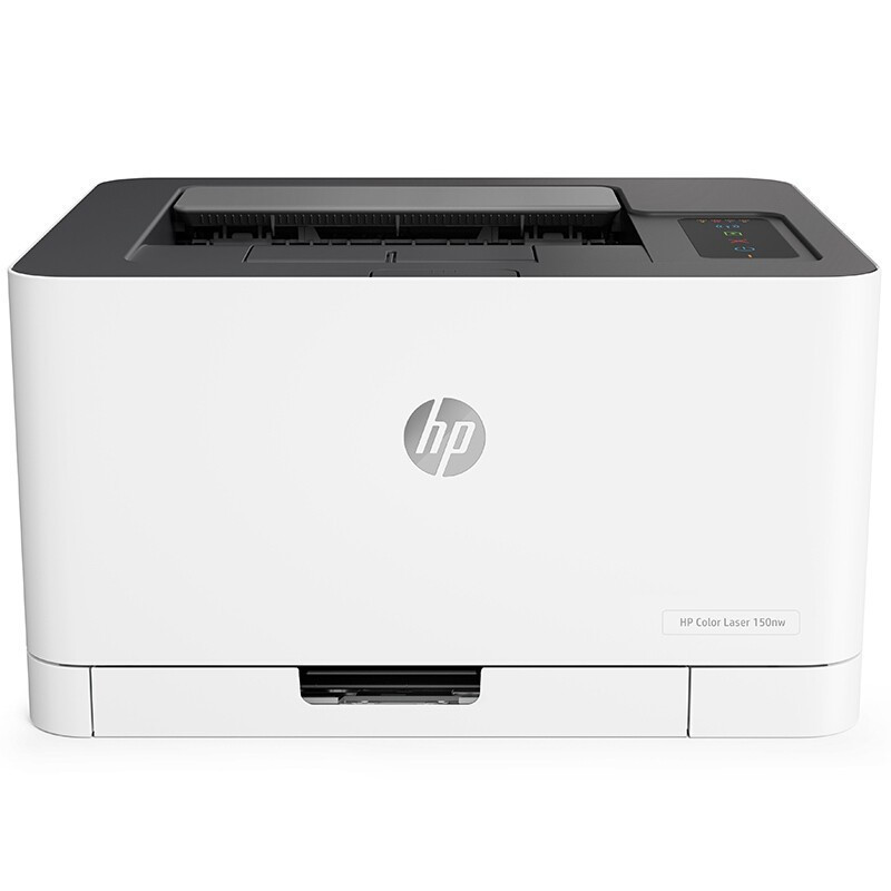 惠普(hp)150nw 彩色激光A4打印机单功能 有线无线网络打印 套餐三