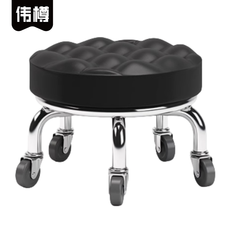 伟樽矮凳面包铁轮40*40*22cm个