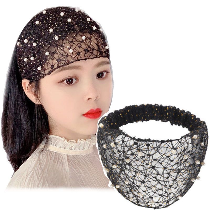 宽边女韩版时尚气质潮流学生可爱束发洗脸头带头巾头套发箍头饰女