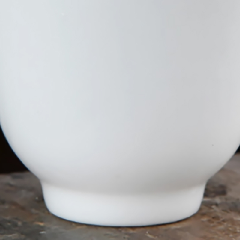 高白瓷茶杯35ml 口径5cm高4.8cm 5个起售高清大图