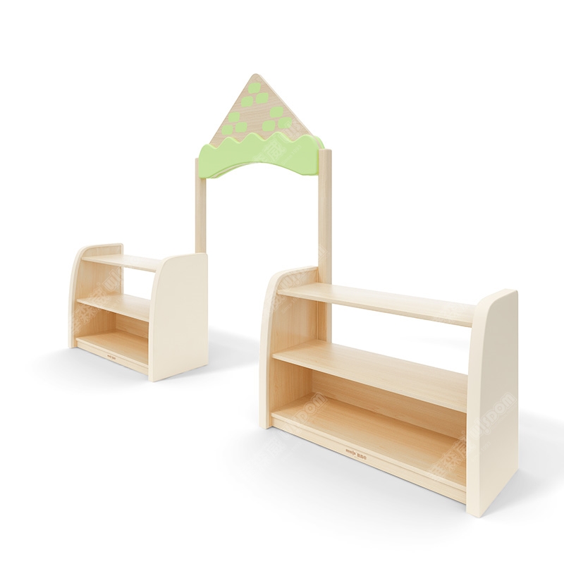 华森葳儿童家具 淘乐幼儿城堡入口-米色高清大图