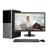 联想(ThinkCentre)E95 台式电脑19.5显示器 i3-7100 4GB 1TB 定制