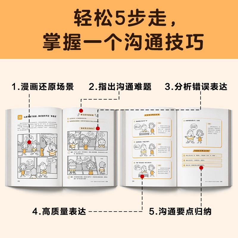 小学生漫画高财商(全3册) [正版]小学生漫画沟通力+漫画高情商+财商培养高财商+自立生活+漫画抗挫力 6-12岁小学生高清大图