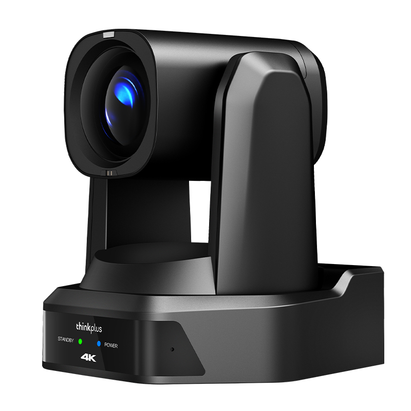联想(Lenovo) 视频会议摄像头4K超清12倍变焦遥控AI追踪带6米拾音麦克风 YT-HD18K-12 台