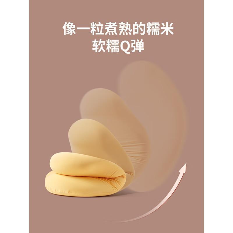佳奥马卡龙系列香甜美梦米粒枕210103J0100MY1米黄_8高清大图