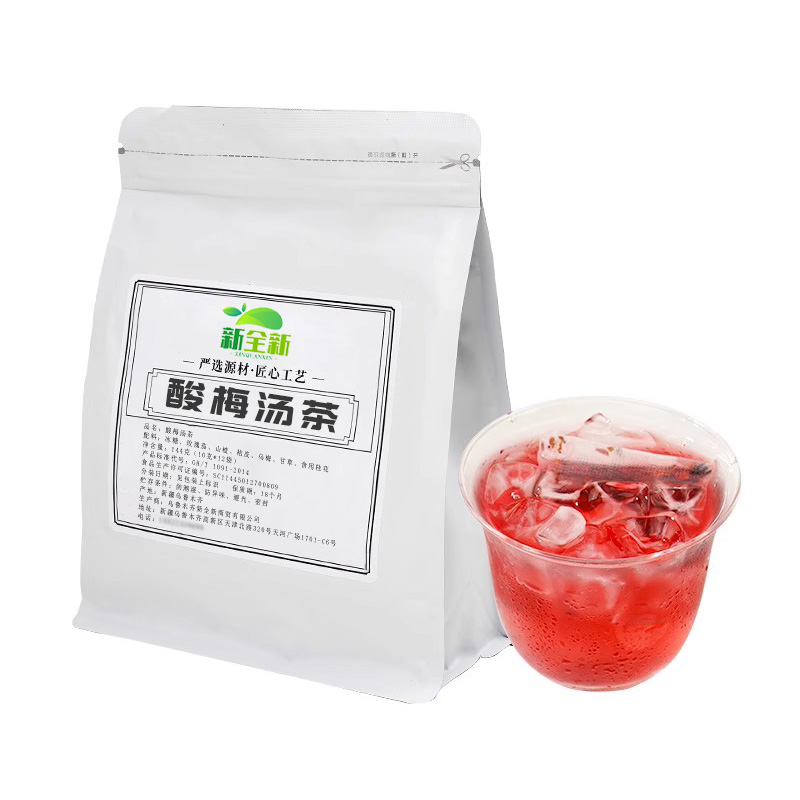 新全新酸梅汤茶144克/袋高清大图