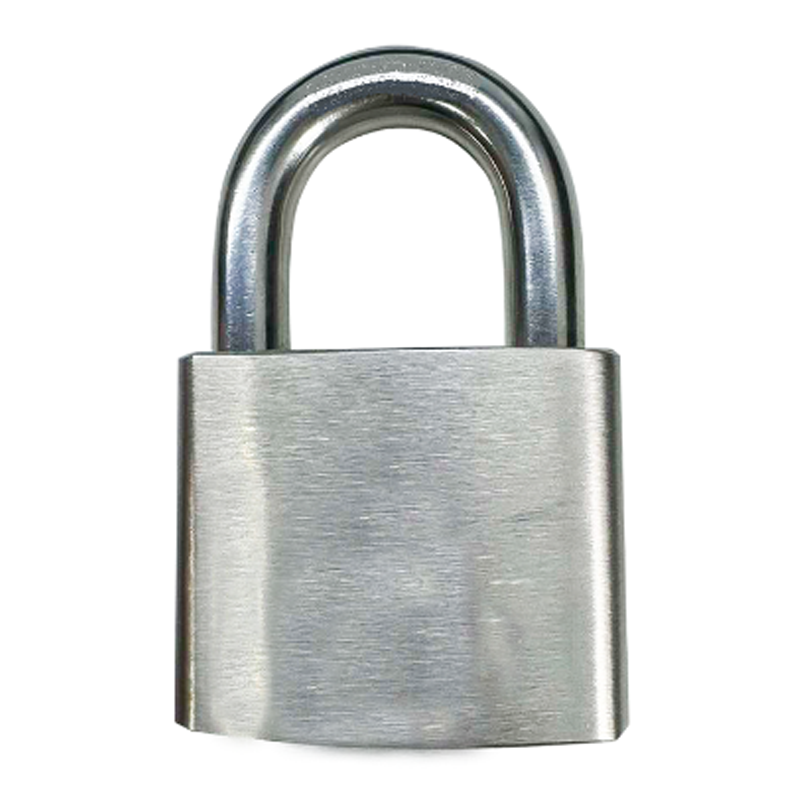 鸿灵睿芯GS16 不锈钢+锌合金 50mm*25.5mm 挂锁(计价单位:个)银色高清大图