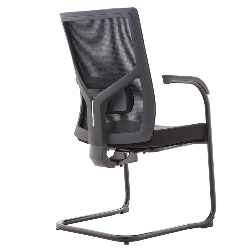 臻远 ZY-7451办公椅学习网椅职员椅电脑椅中背座椅弓形椅高清大图