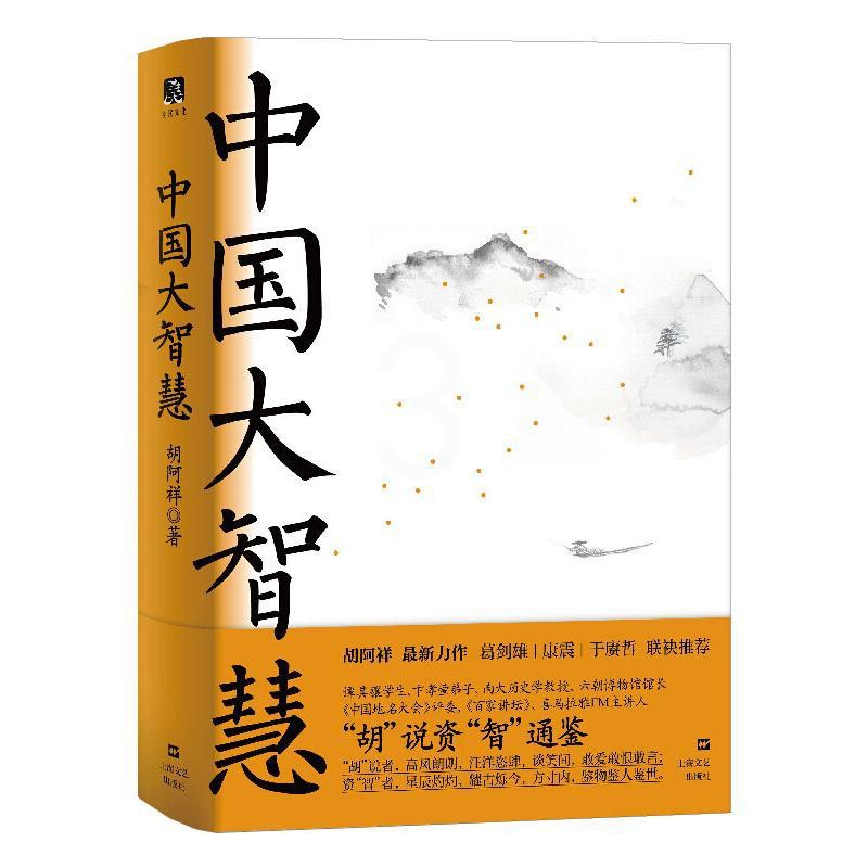 [正版]中国大智慧 胡阿祥 著 历史知识读物社科 书店图书籍 上海文艺出版社高清大图