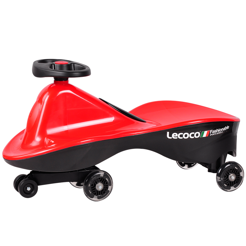 lecoco扭扭车儿童溜溜车万向轮摇摆车13岁男女宝宝玩具车扭扭车