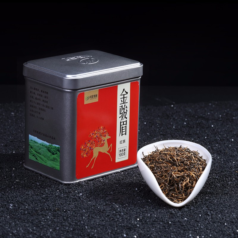 天府龙芽金骏眉 特级茶叶金黄芽金俊眉红茶醇香型红茶