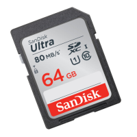 闪迪（SanDisk）64GB 读速80MB/s 至尊高速SDXC UHS-I存储卡 Class10 SD卡