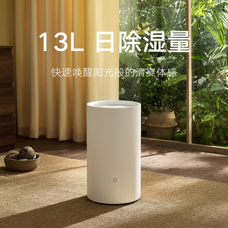 米家小米除湿机家用抽湿机除湿器除湿量13L/天 7重降噪 卧室轻音 除潮空气 干衣机 DM-CS13BFA5A