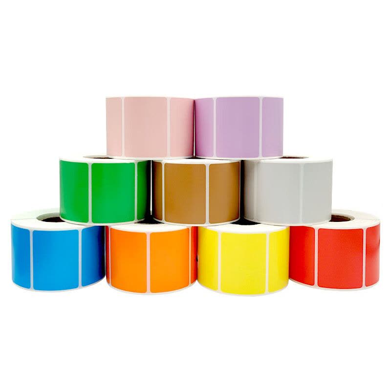 水龙珠(SHUILONGZHU)三防彩色热敏标签纸 不干胶标签贴纸40*30mm*600张 横版图片