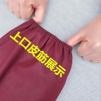 大号随机颜色袖套深色3双 防成人男女劳保工厂袖头皮革防水油版pu韩套袖袖套厨房家务护工作