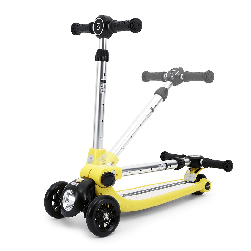 星辉rastar光之翼儿童折叠滑板车三轮小孩滑板车宝宝滑滑车ratffs01