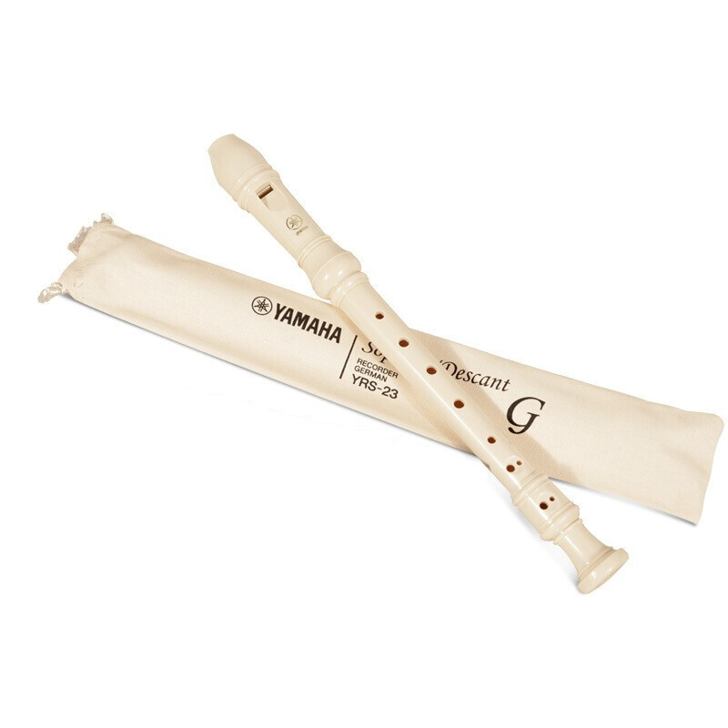 23g德式yamaha雅马哈竖笛8孔c调yrs23高音德式24b英式学生成人初学