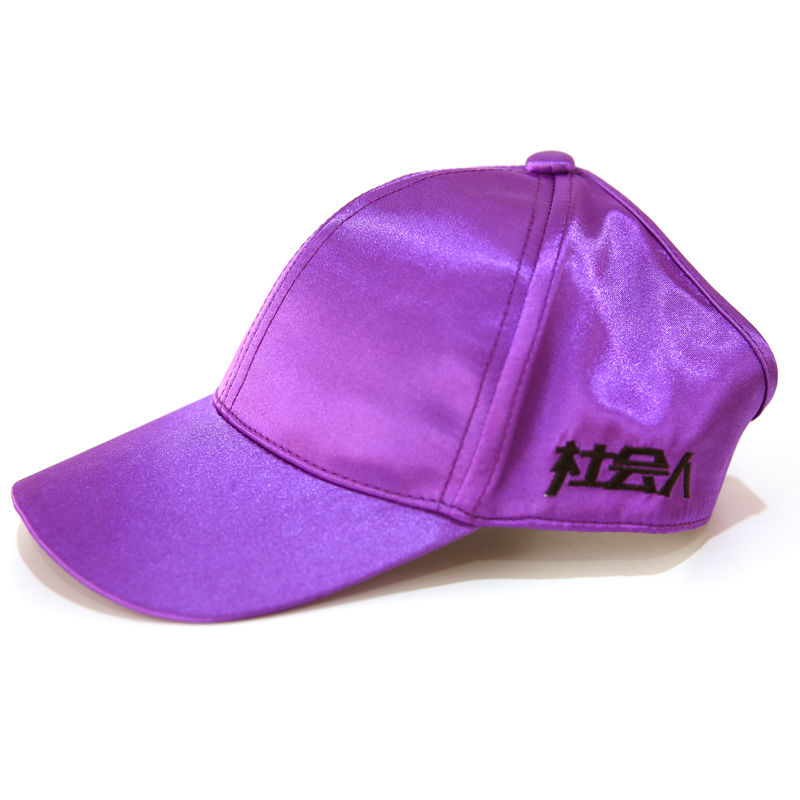 女孩空顶帽春秋遮阳凉帽防晒夏季女宝宝透气薄款儿童棒球帽子 紫色 可