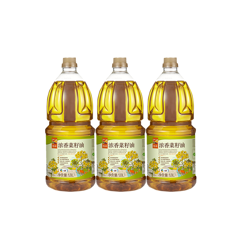 悠采 浓香菜籽油1.8L