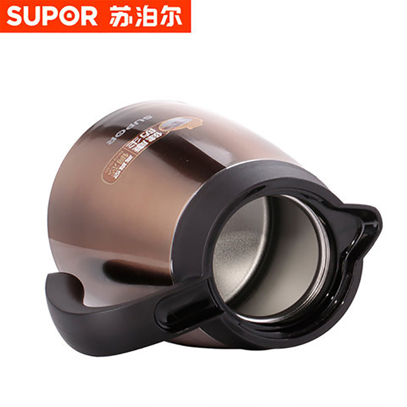 苏泊尔(SUPOR)保温壶304不锈钢真空壶保温瓶咖啡壶1.6L家用开水壶KC16AP1
