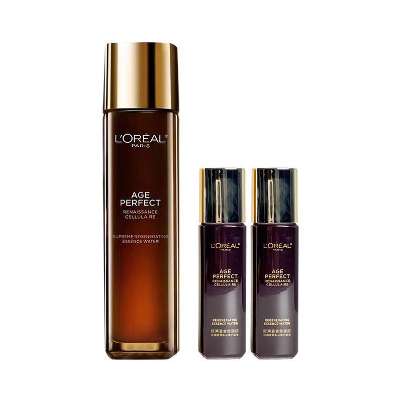 欧莱雅金致臻颜松露奢养肌活源液抗糖抗初老紧致焕活胶原蛋白生成原液130ml+65ml*2高清大图