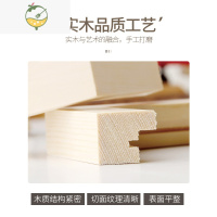 YICHENG实木相框摆台相片相册框7寸6 5 8 10 12寸A4创意简约儿童画框挂墙 U型中咖色 8寸摆台