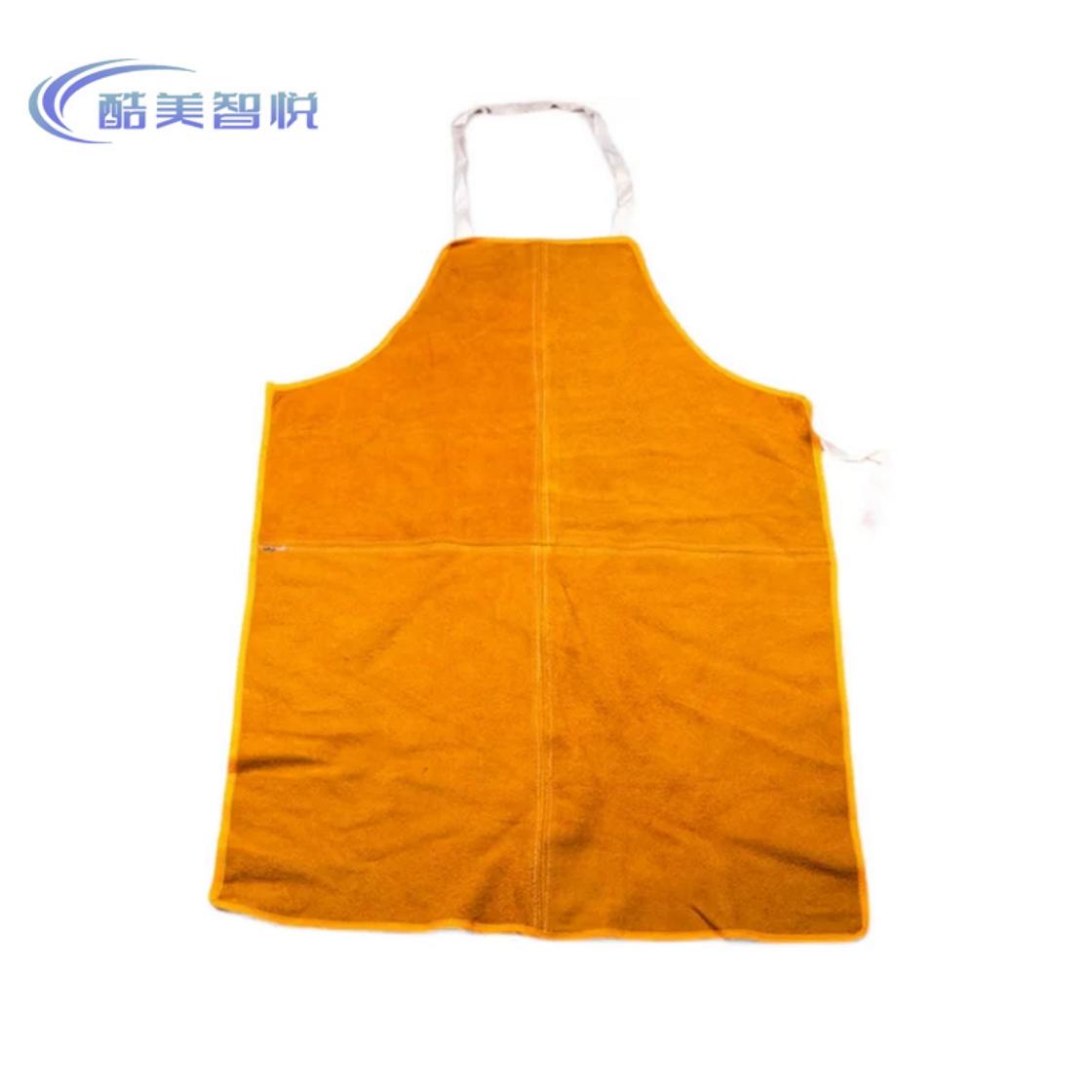 酷美智悦 电焊围裙黄色70*100cm KM-FH279 条高清大图