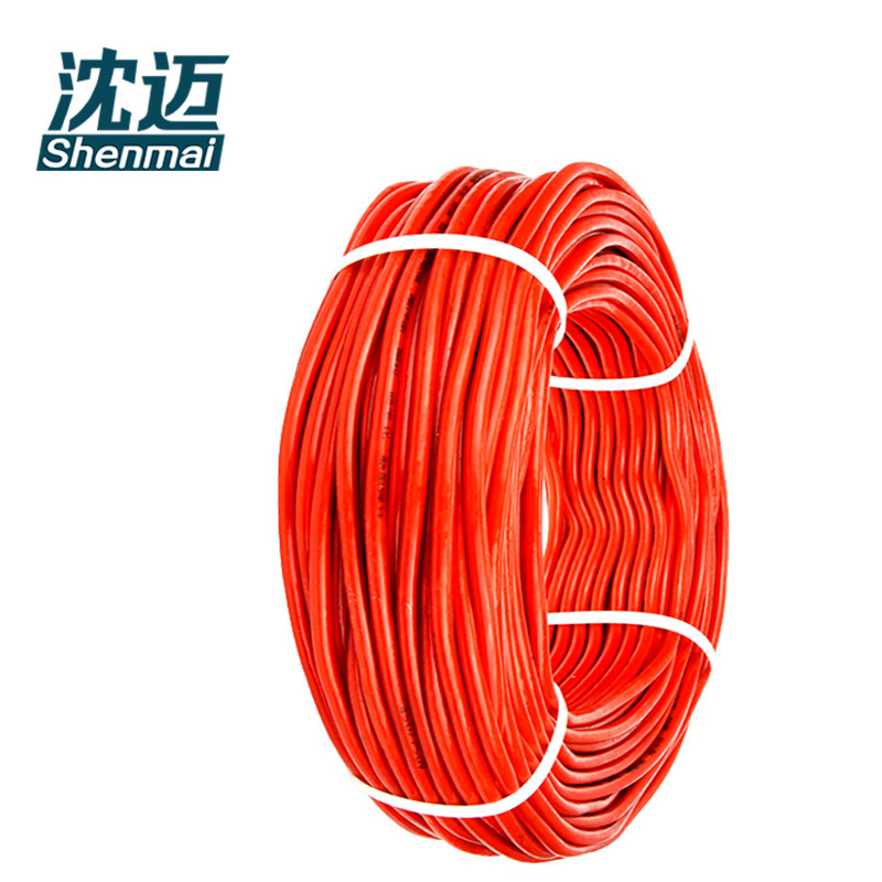 沈迈 铜芯硅橡胶耐高温电缆 YGCR-4*2.5平方 1米高清大图