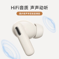 漫步者Retro Pro 2 真无线主动降噪蓝牙耳机 蓝牙5.3 无线耳机 礼物礼盒 适用苹果华为小米 云岩白