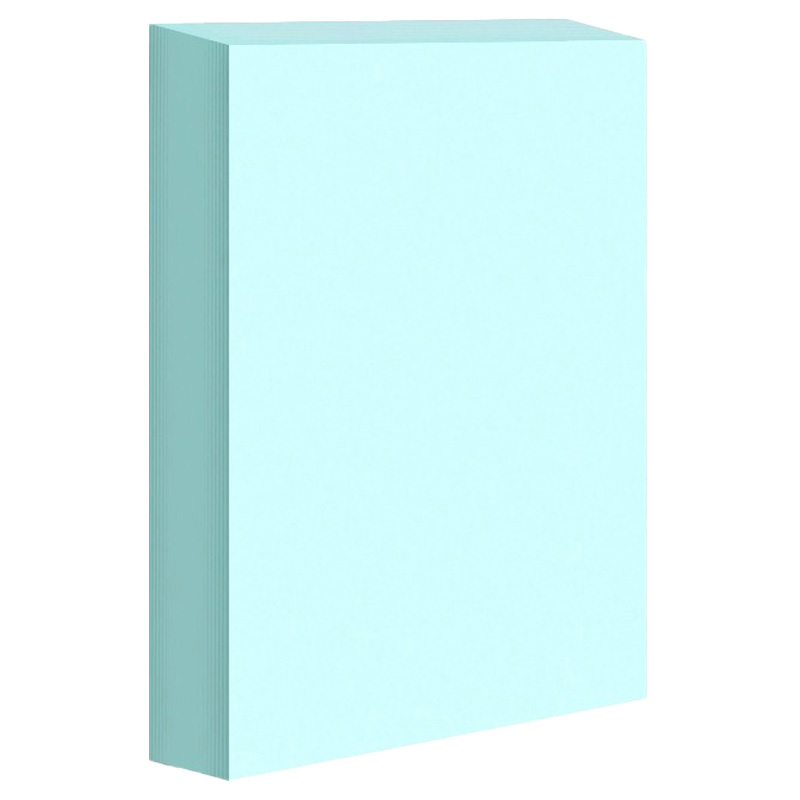 优彩嘉 彩色复印纸 打印纸 A4 80g 100张 浅蓝 FYZ03 包