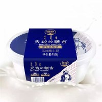 兰格格天边的额吉酸牛奶内蒙古酸奶无糖凝固型450g4盒