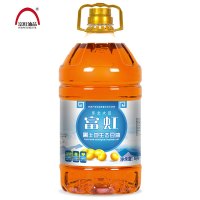 富虹油品三级大豆油5L/桶家用 黑土地生态非转基因食用油 物理压榨