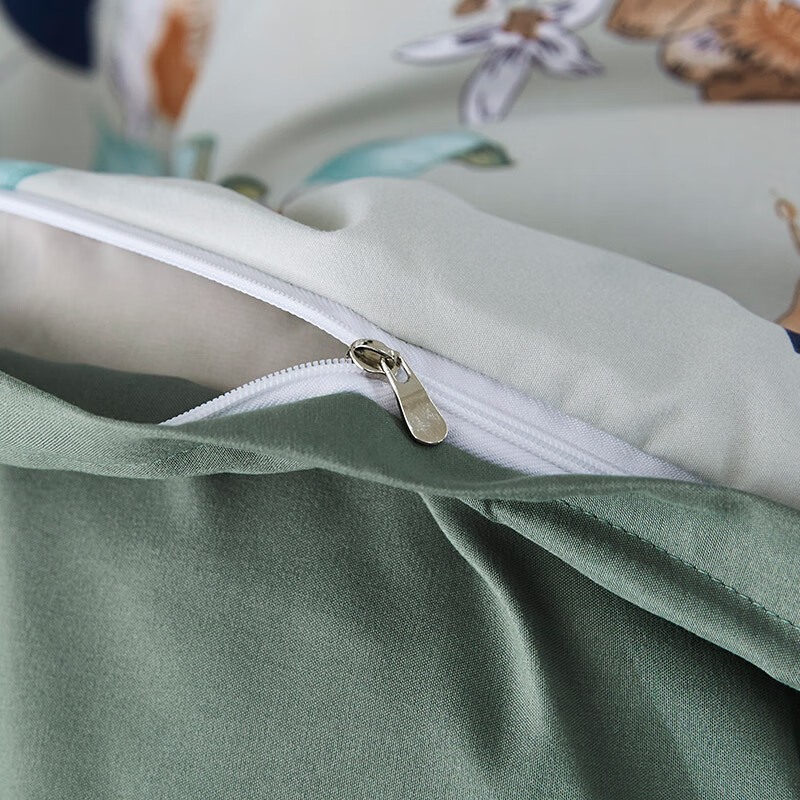 天琴床品四件套230*250cm柔软舒适绿野仙踪银离子抗菌TQ-T130高清大图