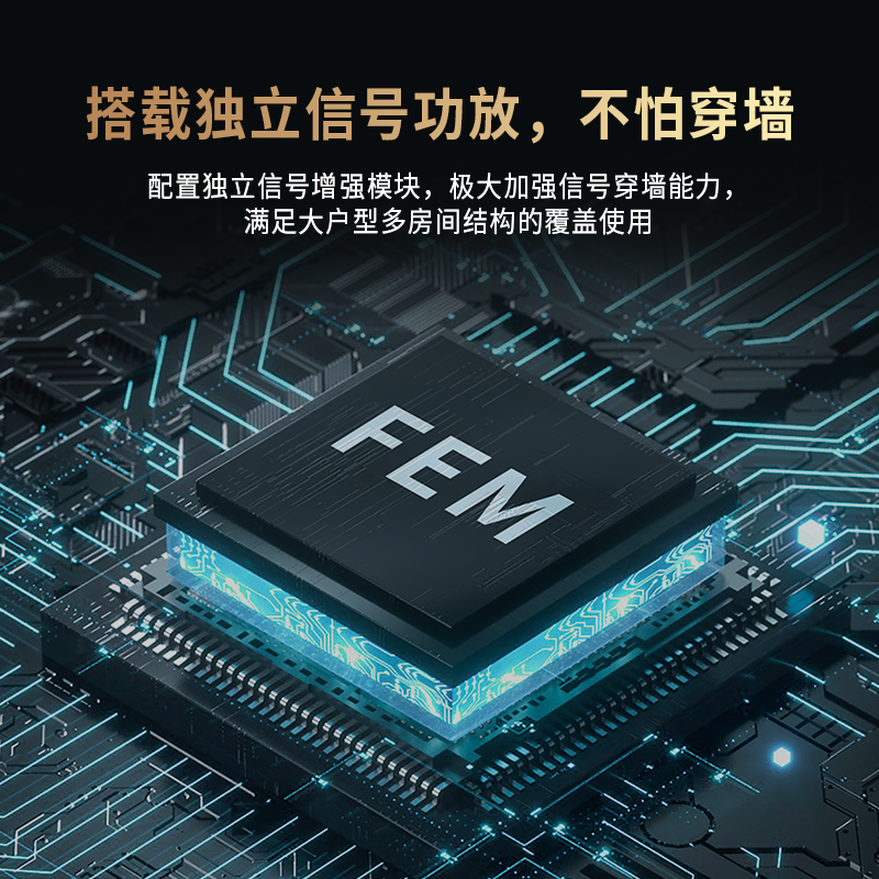 飞邑(FEIYI)FY-126G AC1200双频无线路由器千兆端口家用穿墙WiFi信号增强FY-R126G 游戏路由器高清大图