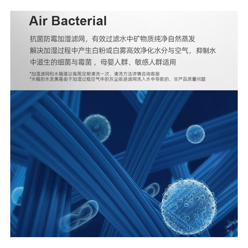 ZTK 全屋无雾加湿器防霉滤网 适配X10 X12Pro X15 Pro加湿滤芯高清大图