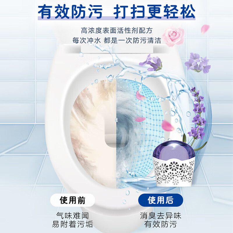 小林制药波乐清外挂型水箱洁厕灵 马桶水箱清洗剂除垢 薰衣草香高清大图
