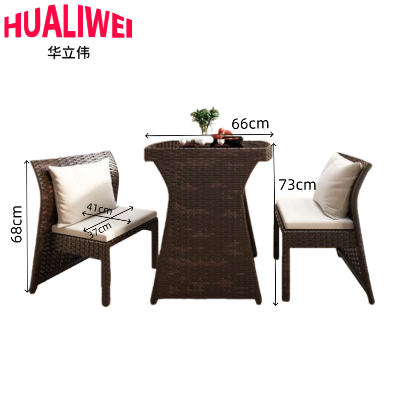 华立伟休闲桌椅高清大图