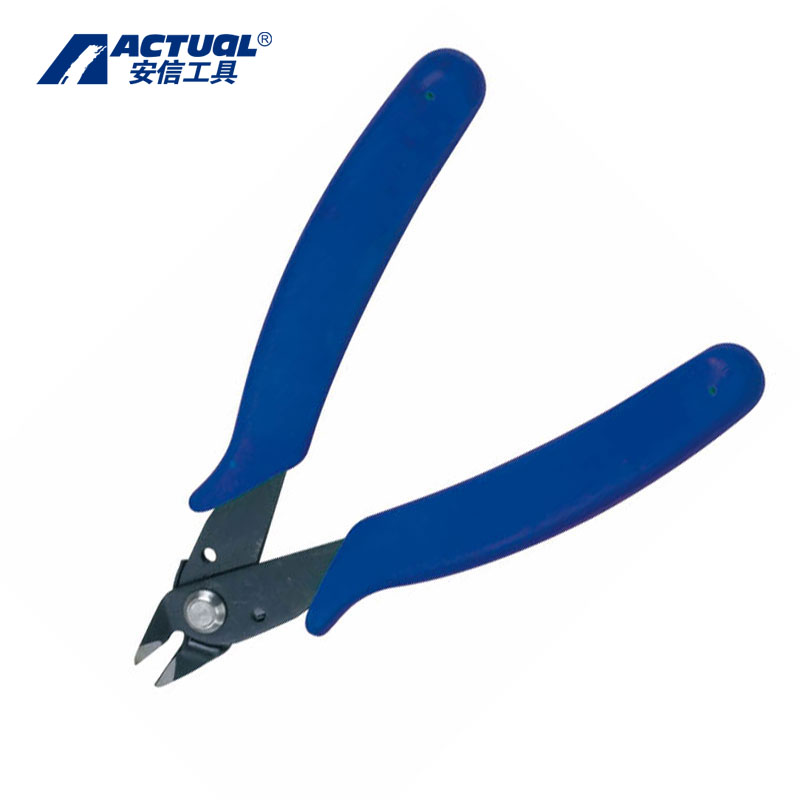 安信(ACTUAL) 斜口钳 5“125MM(60106) 把高清大图