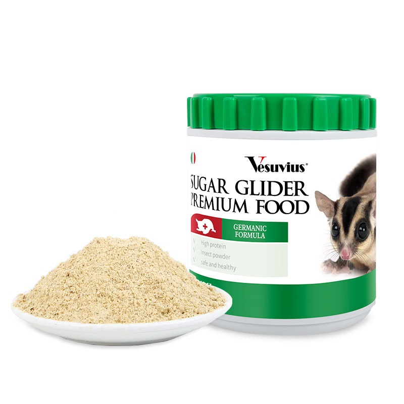 蜜袋鼯鼬飞鼠幼崽粮食面包虫高蛋白主食冲泡粮HPW全阶段营养配方高清大图