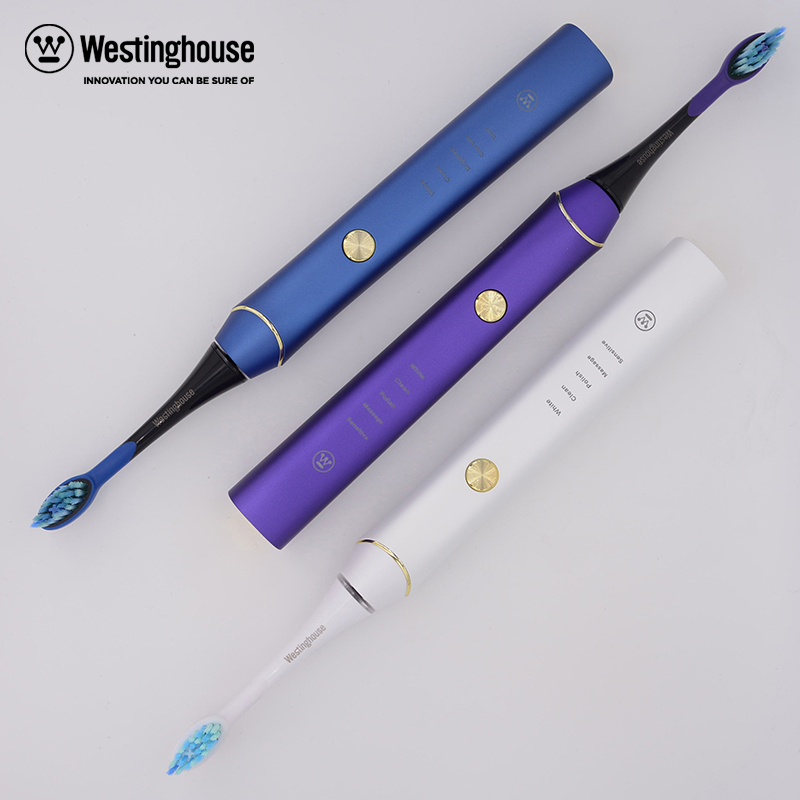 西屋（Westinghouse）电动牙刷WT-507（蓝色）成人充电式声波震动式牙刷全自动牙刷 五大功能牙齿美白清洁
