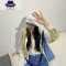 穿搭博主bi入韩国手工定制编织雪尼尔针织帽女冬季保暖小众套头帽 FISH BASKET帽子
