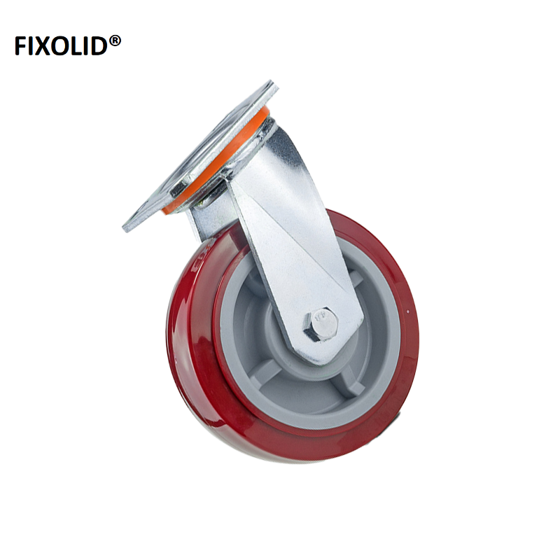 FIXOLID 枣红轮 万向轮8寸 个高清大图