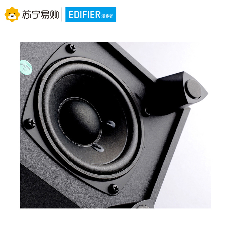 Edifier/漫步者 R101BT 2.1声道台式电脑有源音响蓝牙重低音炮音家用音箱 黑色高清大图