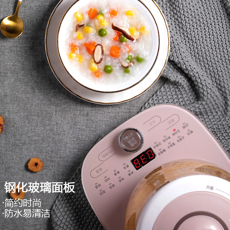小熊(Bear)养生壶热水壶煮茶器 煮茶壶 电水壶 恒温电热水壶 保温花茶燕窝壶 YSH-C18S2 1.8L 烧水壶