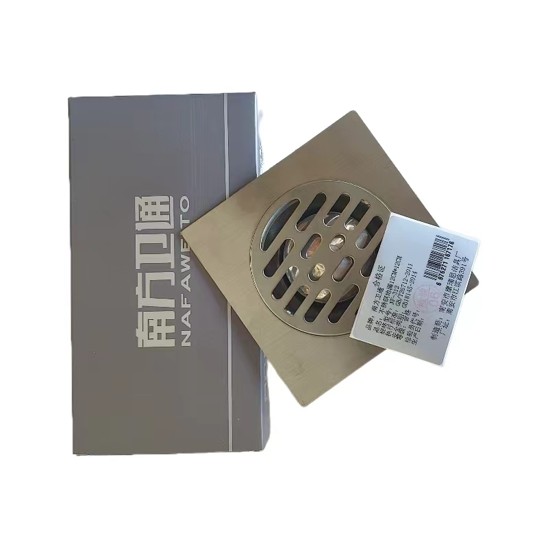 南方卫通 地漏 不锈钢地漏 12CM*12CM NF-312 /个高清大图