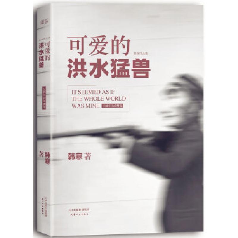正版新书]可爱的洪水猛兽韩寒著9787201083483高清大图