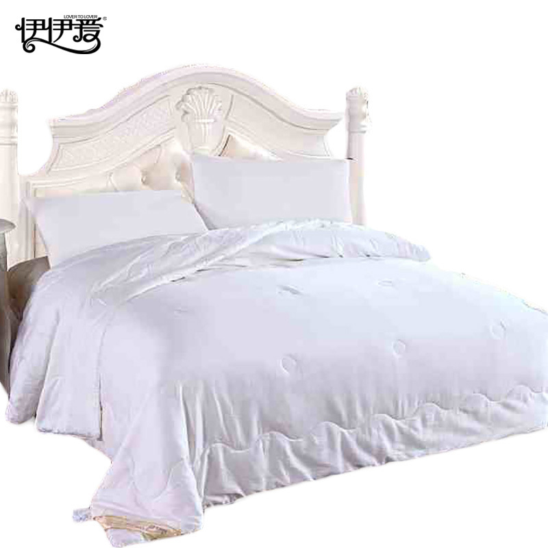 伊伊爱 全棉贡缎纯桑蚕丝被
