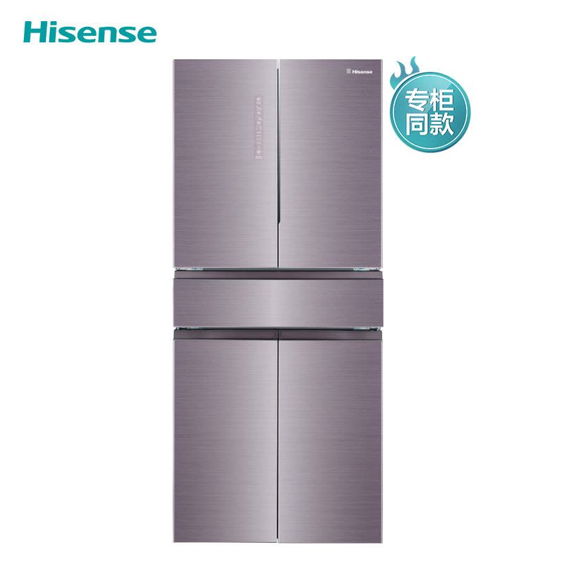海信(Hisense)420升食神冰箱 对开门多开门 电冰箱 一级能效变频风冷无霜 BCD-420WTDGVBP图片